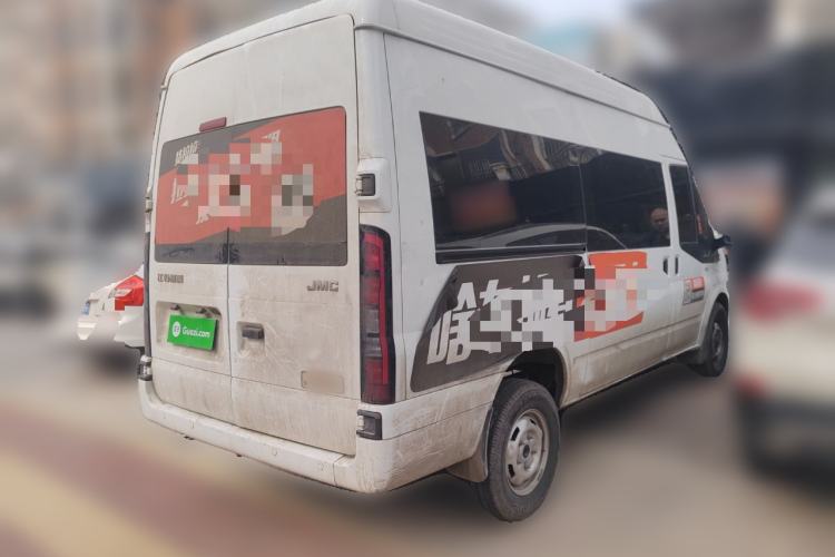 Used JMC Fushun 2025 2.0T 6MT Diesel Mid-Roof Mid-Height Commercial Multi-Purpose 7-Seater Passenger Vehicle Rear Right 45 Deg