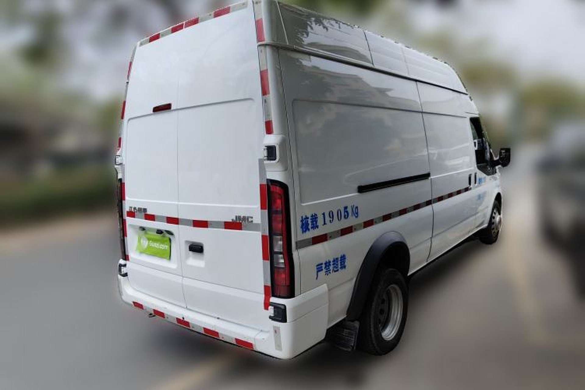 Used JMC Fushun 2025 2.0T Manual Diesel Long-Wheelbase High-Roof Heavy-Duty Version with 2/3 Seats Rear Right 45 Deg
