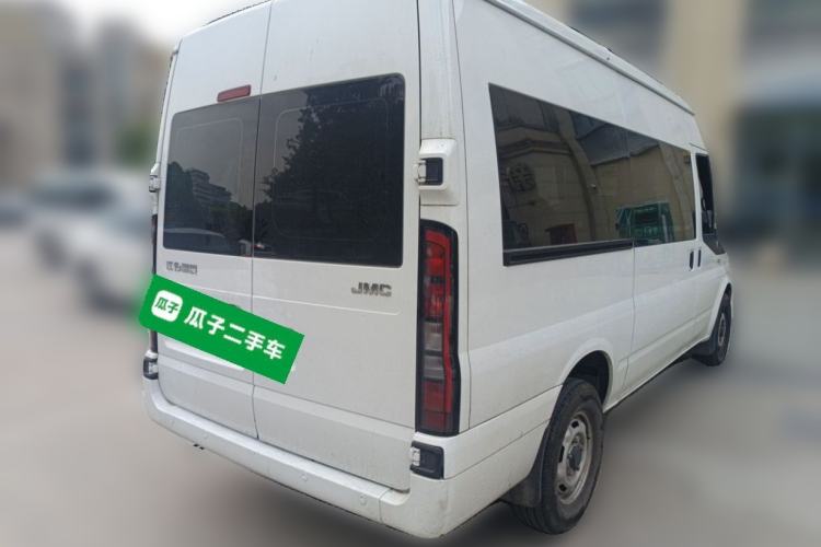Used JMC Fushun 2025 2.0T 6MT Diesel Mid-Drive Mid-Roof Commercial Multi-Purpose 7-Seater Passenger Vehicle Rear Right 45 Deg