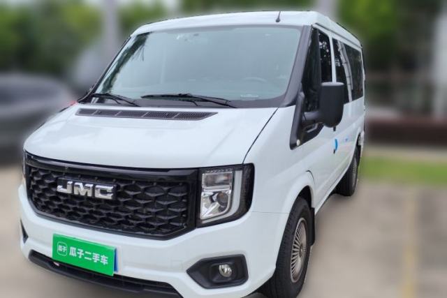 Used JMC Fushun 2025 2.0T 8AT Diesel Short-Wheelbase Low-Roof Commercial Multi-Purpose Passenger Vehicle with 5/6 Seats and Dual-Swing Tailgate