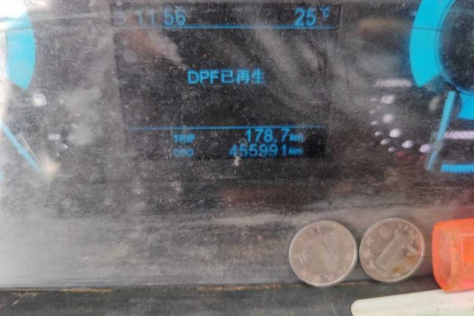 Used JMC Kairui EV  Odometer Close Up
