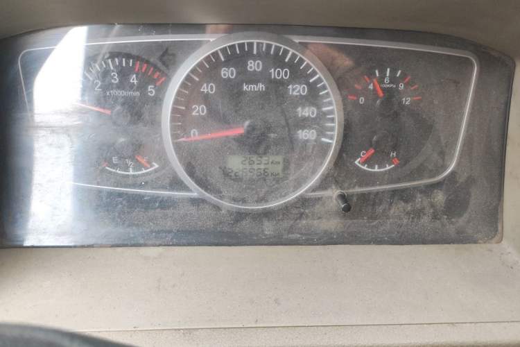 Used JMC Lexing E Luda  Odometer Close Up