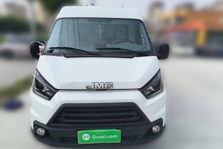 Used JMC Transit 2019 2.8T Commercial Version Short Wheelbase Mid-Roof 3-Seater China VI Standard JX493 Front