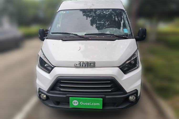 Used JMC Transit 2019 2.8T Commercial Version Short Wheelbase Mid-Roof 6-Seater China VI JX493 Front