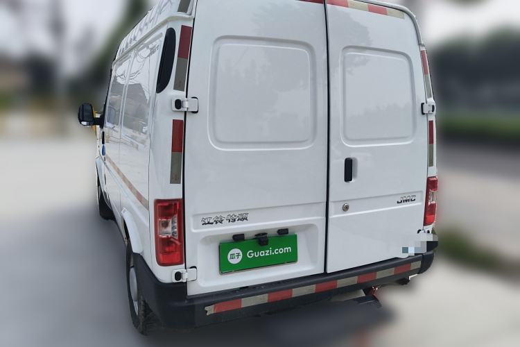 Used JMC Transit 2019 2.8T Commercial Version Short Wheelbase Mid-Roof 3-Seater China VI Standard JX493 Rear Left 45 Deg