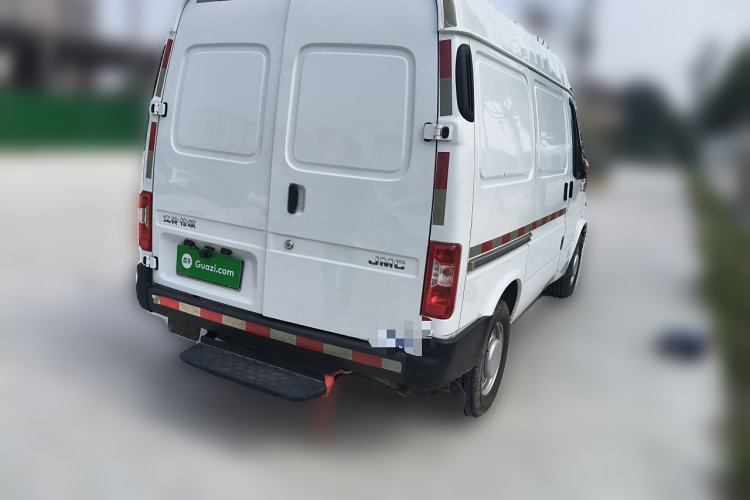 Used JMC Transit 2019 2.8T Commercial Version Short Wheelbase Mid-Roof 3-Seater China VI Standard JX493 Rear Right 45 Deg