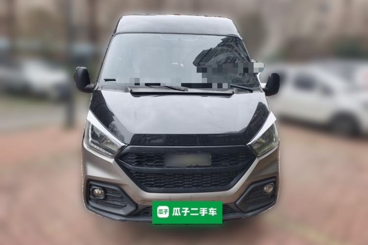 Used JMC Transit 2017 2.8T Commercial Version Long Wheelbase Mid-Roof 6/7/8-Seater JX493 Front