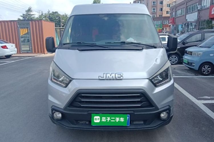 Used JMC Transit 2017 2.8T Commercial Version Short Wheelbase Mid-Roof 6/7/8-Seater JX493 Front