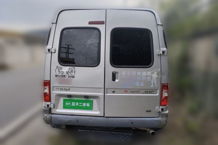 Used JMC Transit 2017 2.8T Commercial Version Short Wheelbase Mid-Roof 6/7/8-Seater JX493 Rear