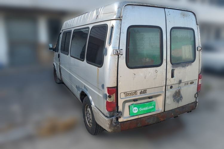 Used JMC Transit 2017 2.8T Commercial Version Long Wheelbase Mid-Roof 6/7/8-Seater JX493 Rear Left 45 Deg