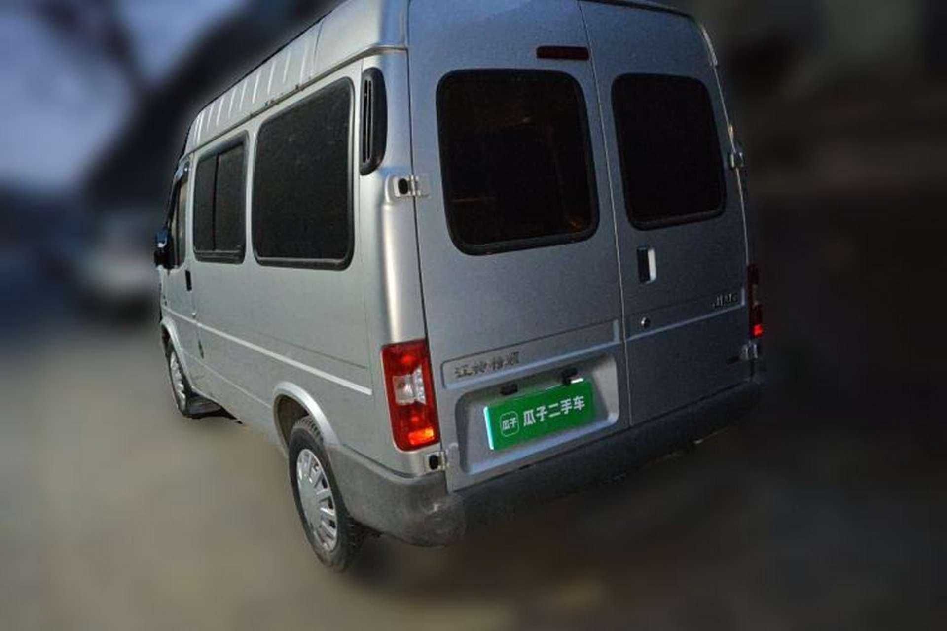 Used JMC Transit 2017 2.8T Commercial Version Short Wheelbase Mid-Roof 6/7/8-Seater JX493 Rear Left 45 Deg