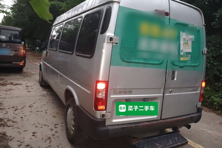 Used JMC Transit 2017 2.8T Commercial Version Long Wheelbase Mid-Roof 6/7/8-Seater JX493 Rear Left 45 Deg