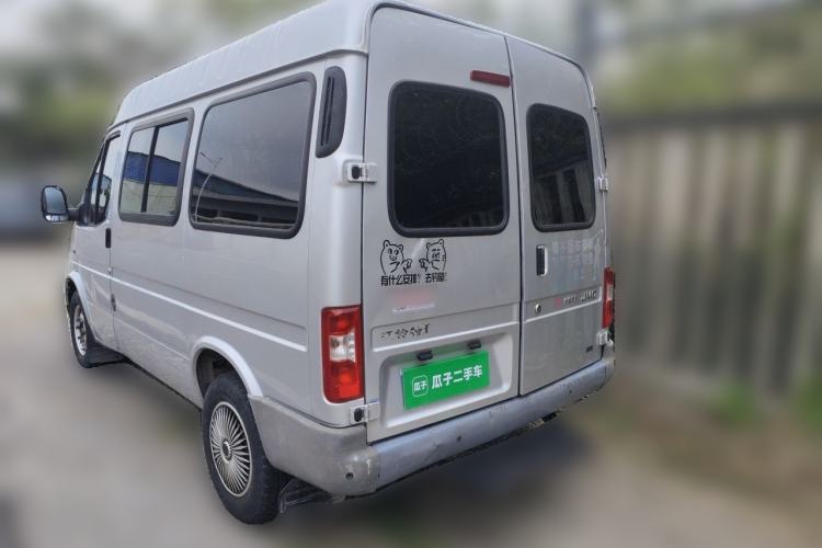 Used JMC Transit 2017 2.8T Commercial Version Short Wheelbase Mid-Roof 6/7/8-Seater JX493 Rear Left 45 Deg