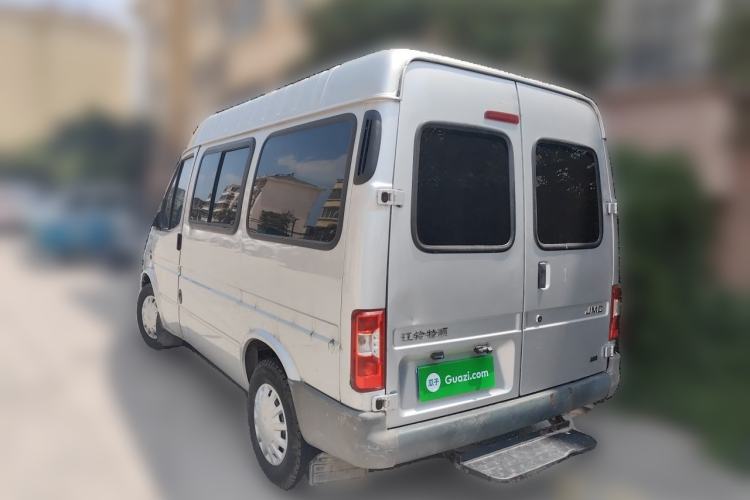 Used JMC Transit 2017 2.8T Commercial Version Short Wheelbase Mid-Roof 6/7/8-Seater JX493 Rear Left 45 Deg