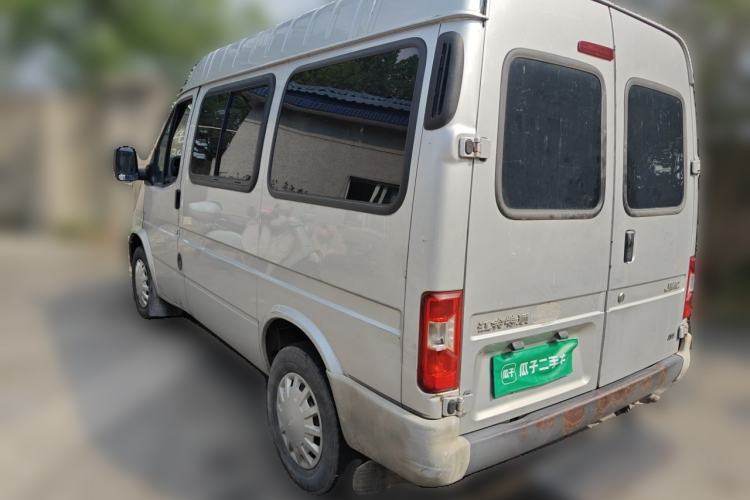 Used JMC Transit 2017 2.8T Commercial Version Short Wheelbase Mid-Roof 6/7/8-Seater JX493 Rear Left 45 Deg