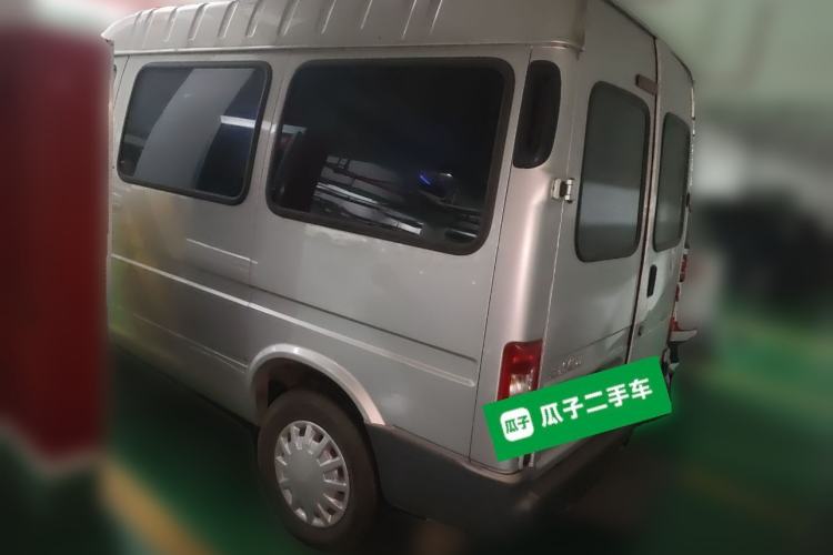Used JMC Transit 2017 2.8T Commercial Version Short Wheelbase Mid-Roof 6/7/8-Seater JX493 Rear Left 45 Deg