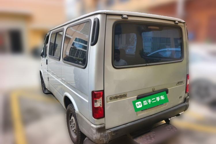Used JMC Transit 2017 2.8T Commercial Version Short Wheelbase Low-Roof 6/7/8-Seater JX493 Rear Left 45 Deg