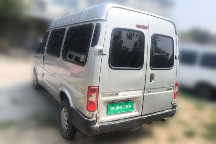 Used JMC Transit 2017 2.8T Commercial Version Short Wheelbase Mid-Roof 6/7/8-Seater JX493 Rear Left 45 Deg