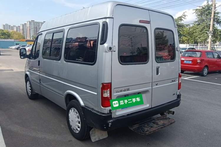 Used JMC Transit 2017 2.8T Commercial Version Short Wheelbase Mid-Roof 6/7/8-Seater JX493 Rear Left 45 Deg