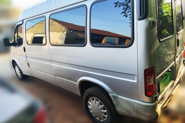 Used JMC Transit 2017 2.8T Commercial Version Short Wheelbase Low-Roof 6/7/8-Seater JX493 Rear Left 45 Deg