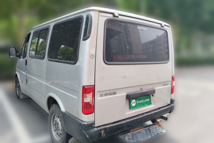 Used JMC Transit 2017 2.8T Commercial Version Short Wheelbase Low-Roof 6/7/8-Seater JX493 Rear Left 45 Deg