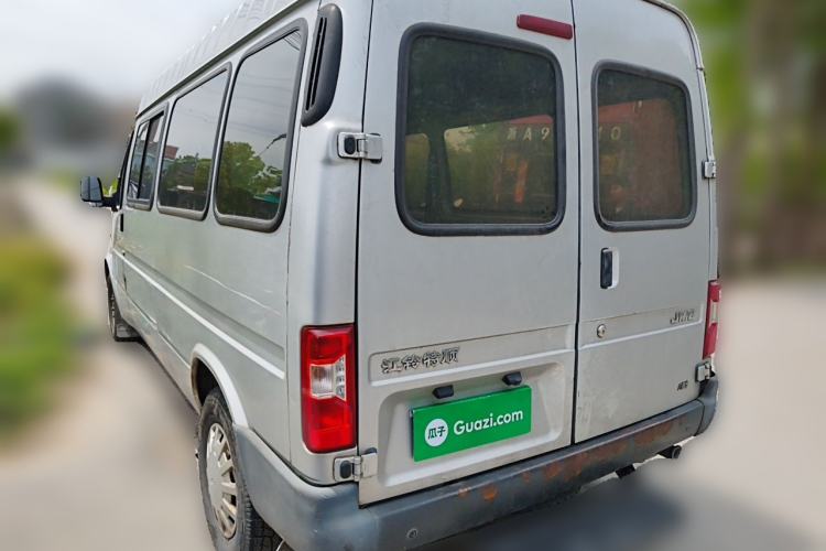 Used JMC Transit 2017 2.8T Commercial Version Long Wheelbase Mid-Roof 6/7/8-Seater JX493 Rear Left 45 Deg