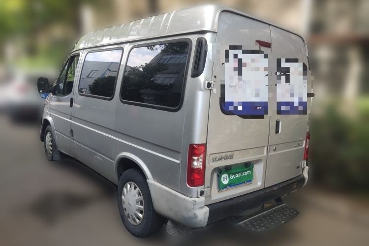 Used JMC Transit 2017 2.8T Commercial Version Short Wheelbase Mid-Roof 6/7/8-Seater JX493 Rear Left 45 Deg