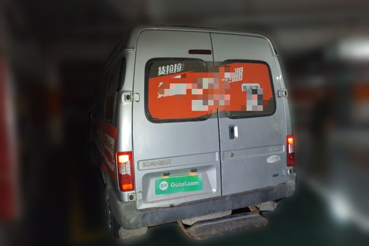 Used JMC Transit 2017 2.8T Commercial Version Long Wheelbase Mid-Roof 6/7/8-Seater JX493 Rear Left 45 Deg