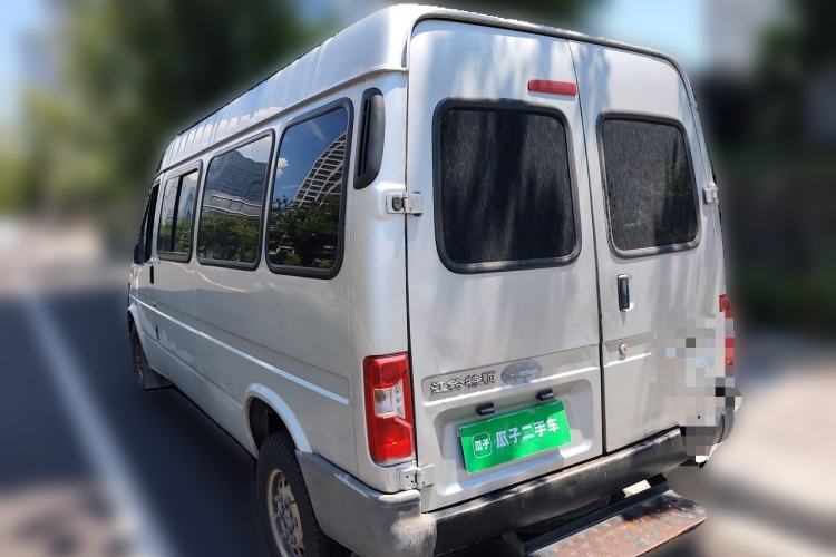 Used JMC Transit 2017 2.8T Commercial Version Long Wheelbase Mid-Roof 6/7/8-Seater JX493 Rear Left 45 Deg