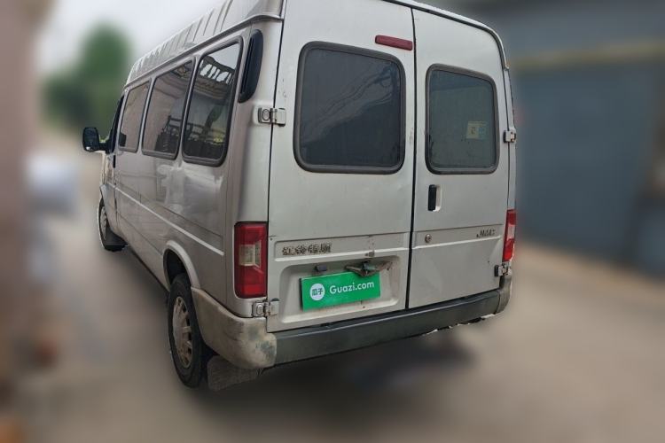 Used JMC Transit 2017 2.8T Commercial Version Long Wheelbase Mid-Roof 6/7/8-Seater JX493 Rear Left 45 Deg