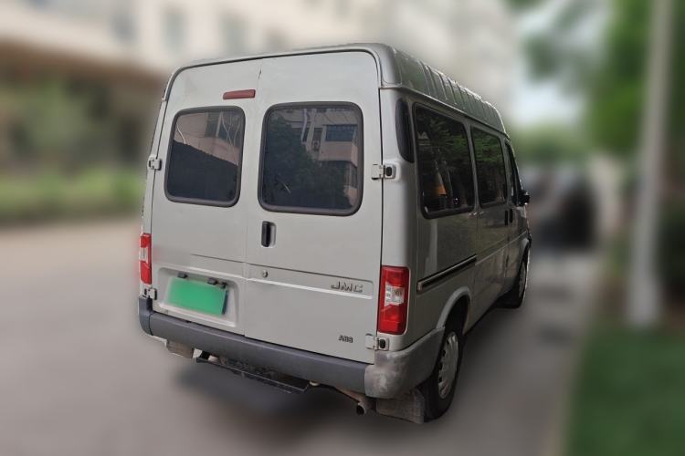 Used JMC Transit 2017 2.8T Commercial Version Short Wheelbase Mid-Roof 6/7/8-Seater JX493 Rear Right 45 Deg