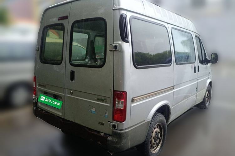Used JMC Transit 2017 2.8T Commercial Version Short Wheelbase Mid-Roof 6/7/8-Seater JX493 Rear Right 45 Deg