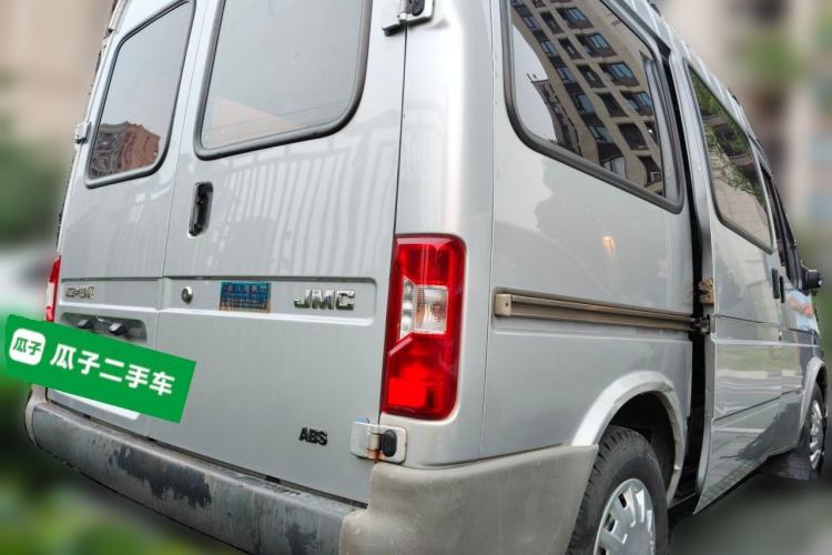 Used JMC Transit 2017 2.8T Commercial Version Short Wheelbase Mid-Roof 6/7/8-Seater JX493 Rear Right 45 Deg