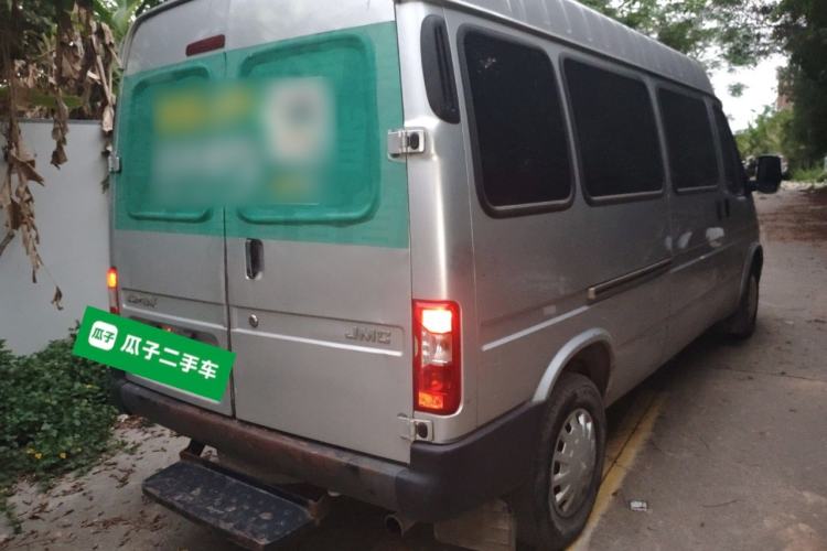 Used JMC Transit 2017 2.8T Commercial Version Long Wheelbase Mid-Roof 6/7/8-Seater JX493 Rear Right 45 Deg