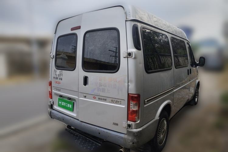Used JMC Transit 2017 2.8T Commercial Version Short Wheelbase Mid-Roof 6/7/8-Seater JX493 Rear Right 45 Deg