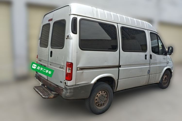 Used JMC Transit 2017 2.8T Commercial Version Short Wheelbase Mid-Roof 6/7/8-Seater JX493 Rear Right 45 Deg