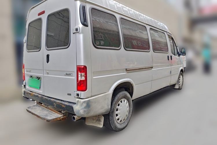 Used JMC Transit 2017 2.8T Commercial Version Long Wheelbase Mid-Roof 6/7/8-Seater JX493 Rear Right 45 Deg