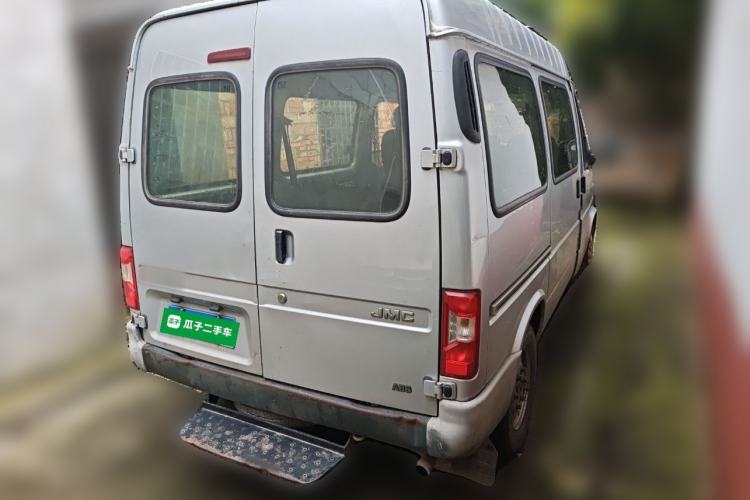 Used JMC Transit 2017 2.8T Commercial Version Short Wheelbase Mid-Roof 6/7/8-Seater JX493 Rear Right 45 Deg