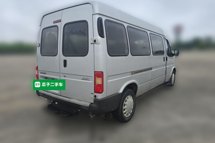 Used JMC Transit 2017 2.8T Commercial Version Long Wheelbase Mid-Roof 6/7/8-Seater JX493 Rear Right 45 Deg