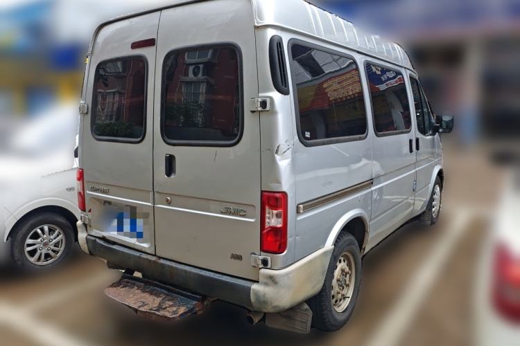 Used JMC Transit 2017 2.8T Commercial Version Short Wheelbase Mid-Roof 6/7/8-Seater JX493 Rear Right 45 Deg