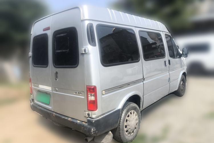Used JMC Transit 2017 2.8T Commercial Version Short Wheelbase Mid-Roof 6/7/8-Seater JX493 Rear Right 45 Deg