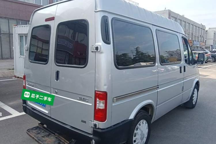 Used JMC Transit 2017 2.8T Commercial Version Short Wheelbase Mid-Roof 6/7/8-Seater JX493 Rear Right 45 Deg
