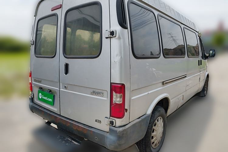 Used JMC Transit 2017 2.8T Commercial Version Long Wheelbase Mid-Roof 6/7/8-Seater JX493 Rear Right 45 Deg