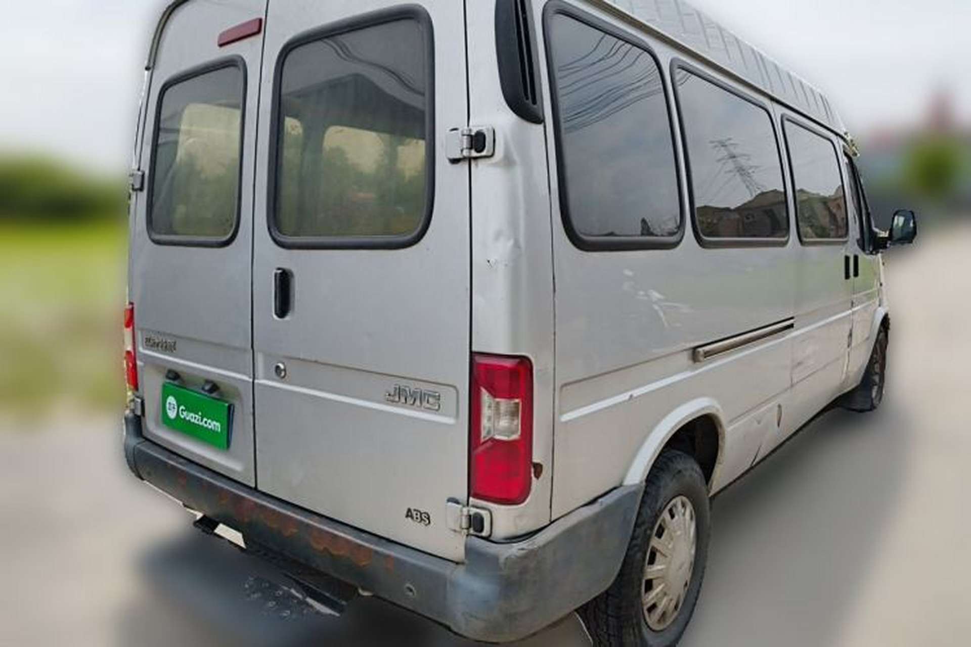Used JMC Transit 2017 2.8T Commercial Version Long Wheelbase Mid-Roof 6/7/8-Seater JX493 Rear Right 45 Deg