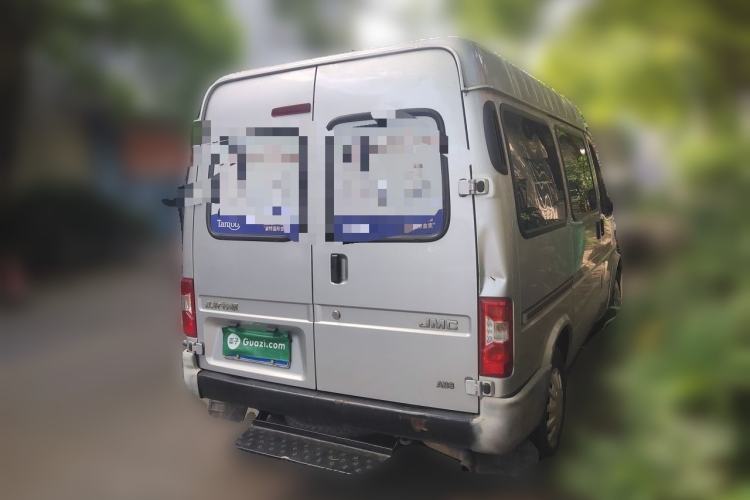 Used JMC Transit 2017 2.8T Commercial Version Short Wheelbase Mid-Roof 6/7/8-Seater JX493 Rear Right 45 Deg