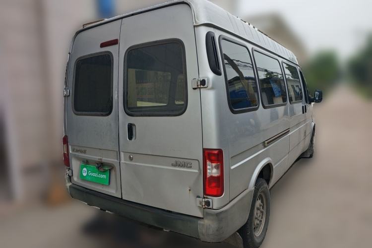 Used JMC Transit 2017 2.8T Commercial Version Long Wheelbase Mid-Roof 6/7/8-Seater JX493 Rear Right 45 Deg