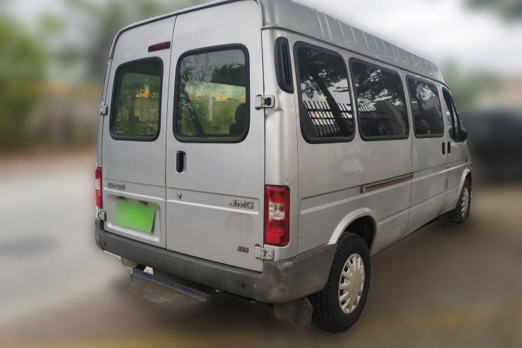 Used JMC Transit 2017 2.8T Commercial Version Long Wheelbase Mid-Roof 6/7/8-Seater JX493 Rear Right 45 Deg