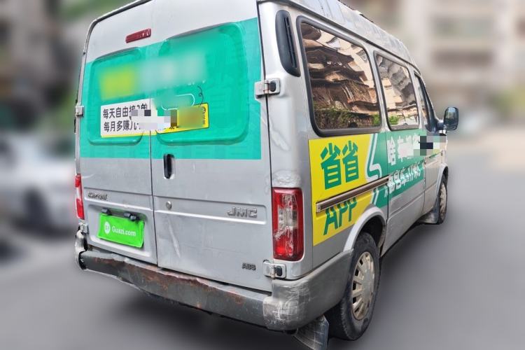 Used JMC Transit 2017 2.8T Commercial Version Short Wheelbase Mid-Roof 6/7/8-Seater JX493 Rear Right 45 Deg