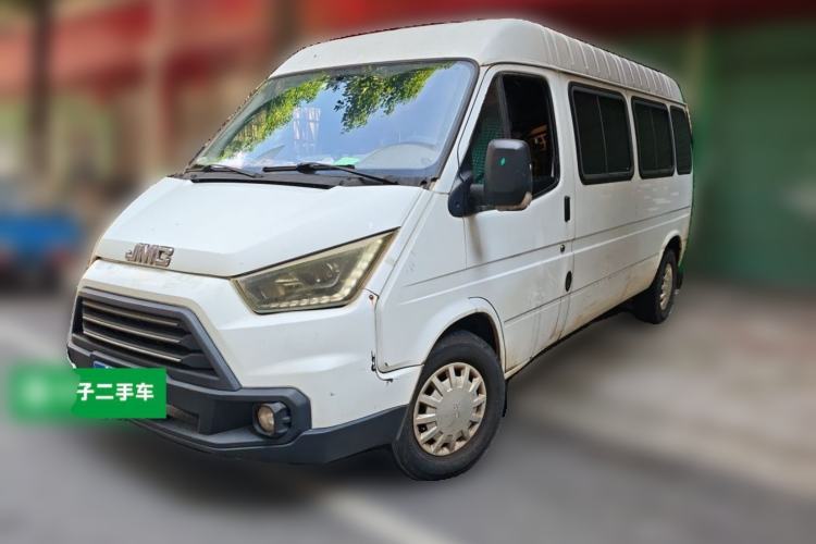 Used JMC Transit 2017 2.8T Commercial Version Long Wheelbase Mid-Roof 6/7/8-Seater JX493 Guazi used car, China used car export, Used car for sale, Used cars, Cheapest cars for sale