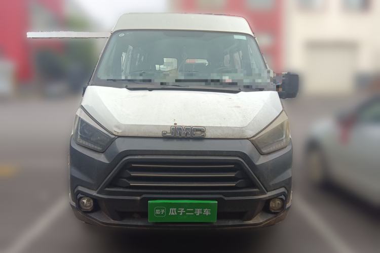 Used JMC Transit 2017 2.8T Commercial Version Long Wheelbase Mid-Roof 6/7/8-Seater JX493 Front